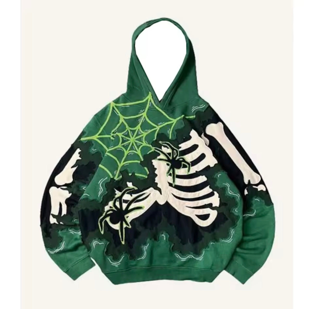 Skeleton Web Graphic Hoodie