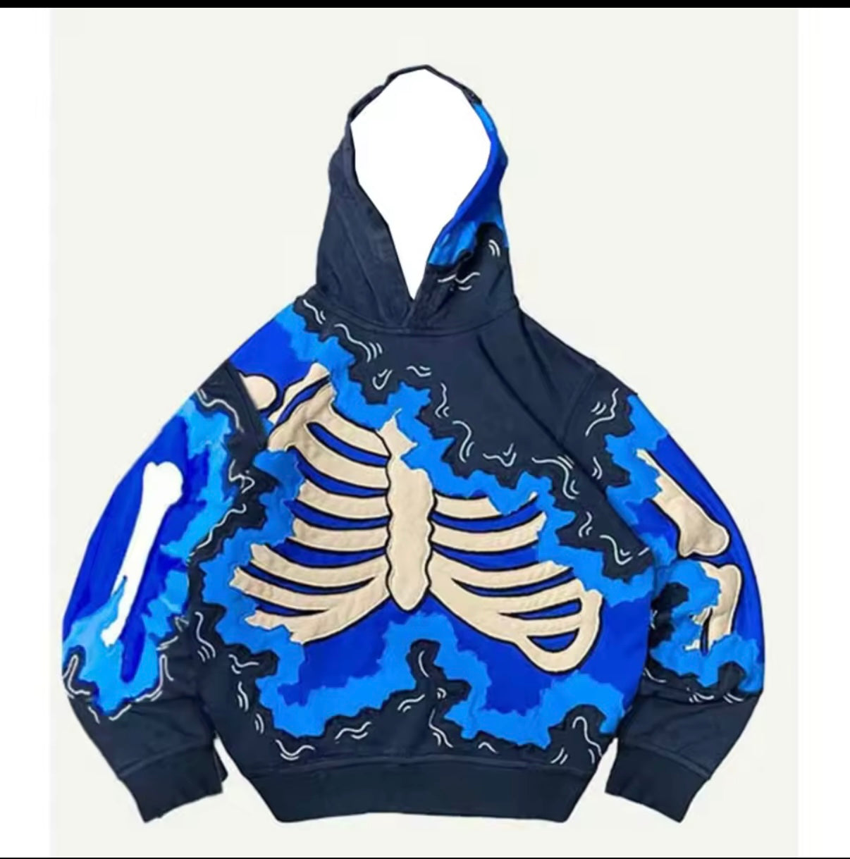 Skeleton Web Graphic Hoodie